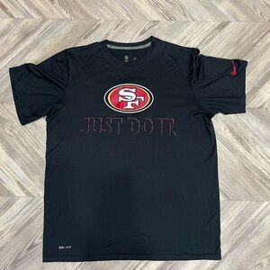 NFL Black and Red Graphic T-Shirt